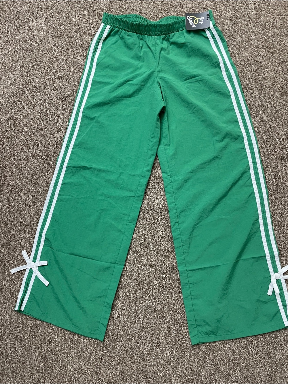 Art Class Blokecore Green Pants Big Girl Size 14